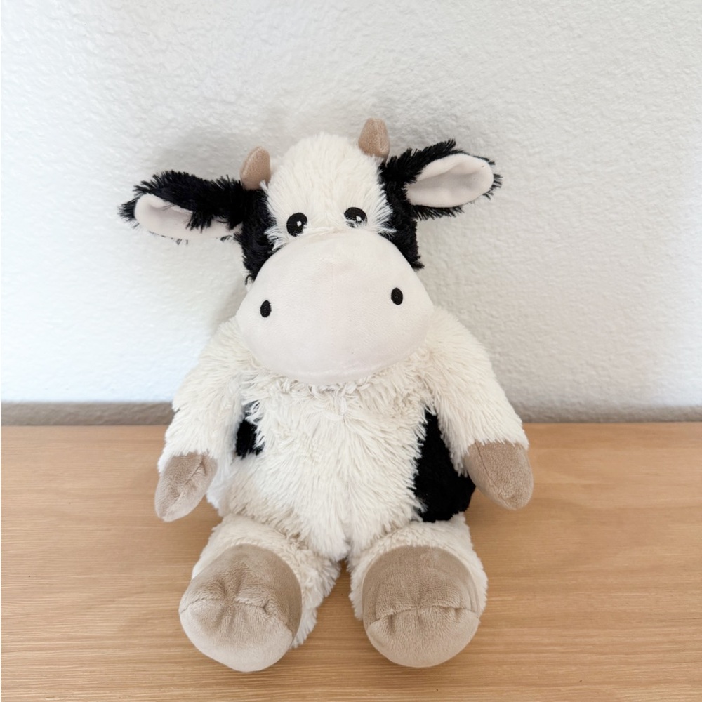 Warmies - Black and White Cow